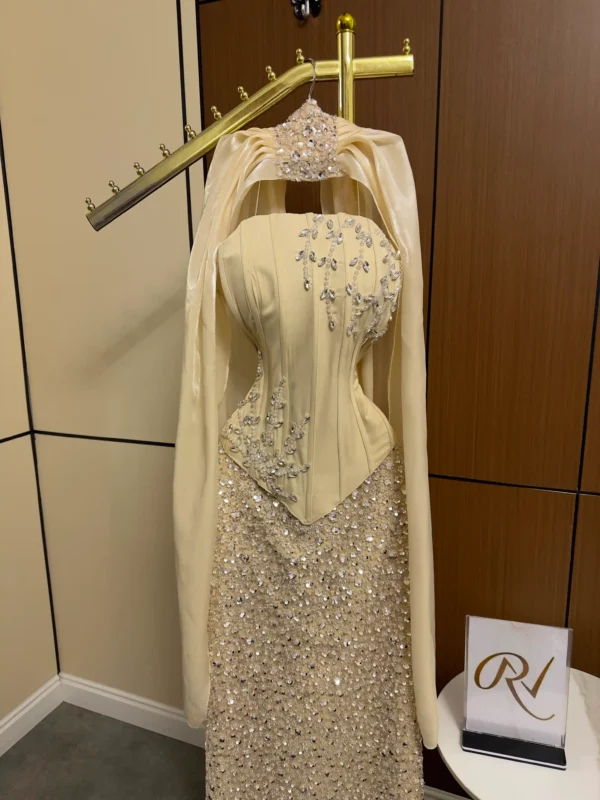 فستان سهرات فاخر - Image 3